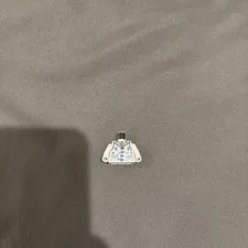 LEGO - Minifig, Torso Shirt and Sand Blue Vest Tattered with 4 Buttons 