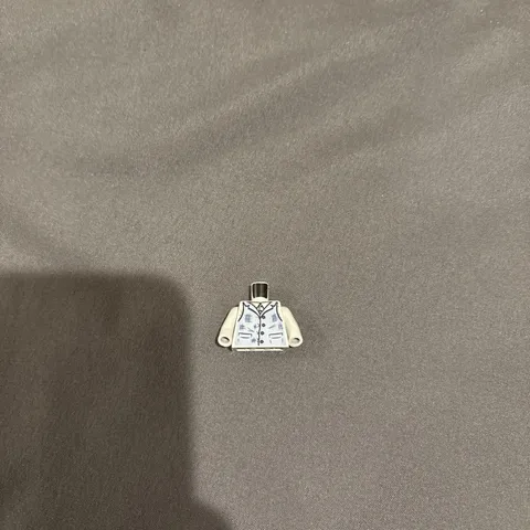 LEGO - Minifig, Torso Shirt and Sand Blue Vest Tattered with 4 Buttons 