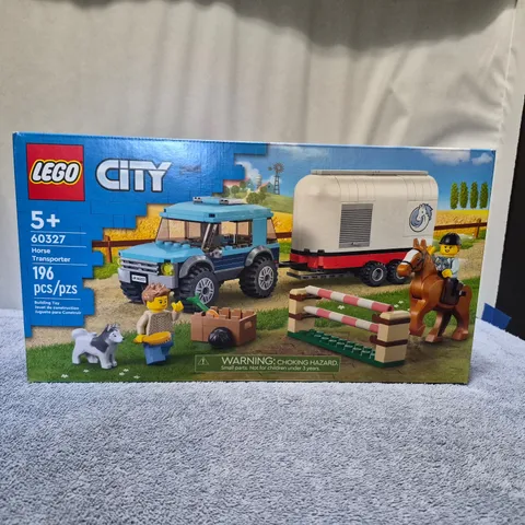 LEGO City# 60327  Horse Transporter NEW IN BOX  196 pcs.