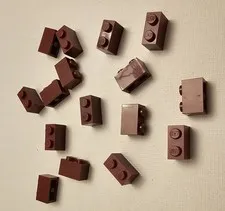 NEW LEGO 16X BRICK 1X2 #3004.