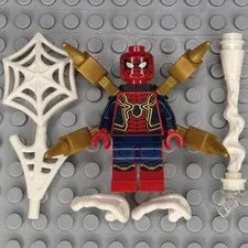 Lego Marvel Super Heroes Minifigure SH0510 Iron Spider-Man Mechanical Arms Barbs