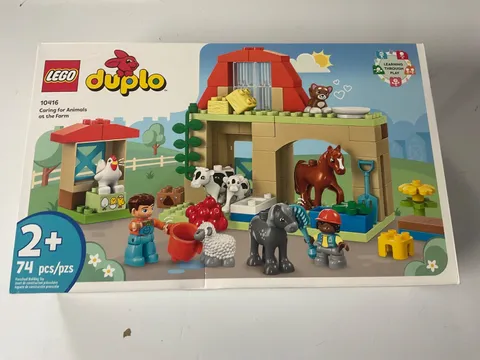 New LEGO DUPLO: Caring for Animals at the Farm (10416)  toys playset 2+