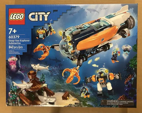 New - LEGO CITY: Deep-Sea Explorer Submarine (60379)