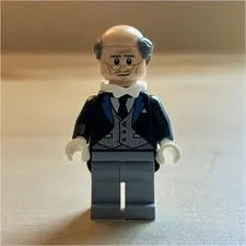 LEGO Alfred Pennyworth Minifigure sh0313- from 70909 Batcave Break-in Batman DC