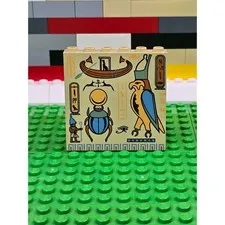 LEGO Brick 1x6x5 Hieroglyphics 1998 - 1ct
