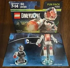 LEGO Dimensions 71210 Cyborg Fun Pack DC Comics New Factory Sealed