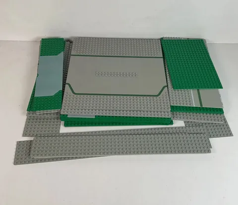Vintage Lego 32x32 Base Plates | Lot of (9) | Modified Pieces