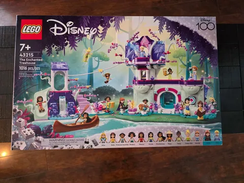 RARE - LEGO Disney 43215 The Enchanted Treehouse New Factory Sealed