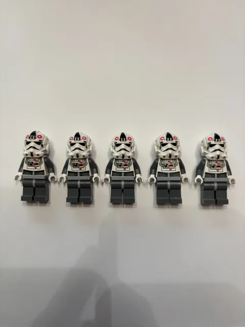 Lego Star Wars Imperial Hoth AT-AT Driver Lot of 5 (8084)