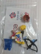 Lego AGILE ARCHER 2012 London Olympics Team GB Minifigures 8909 tgb009 CMF New