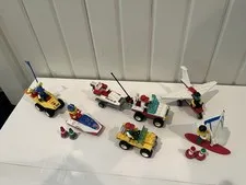 Lego Lot Vintage 1990s 6663, 6517, 6514, 1959, 1958, 6437 All complete Read Des