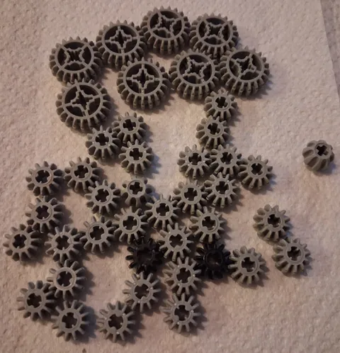 T Lego Lot 43 Assorted Technic Gear 18575 32269 32270