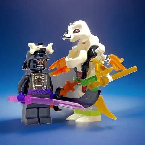 LORD GARMADON NINJAGO LEGO + SKULKIN SAMUKAI (p) D