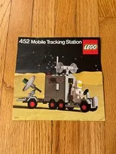 Lego Space Mobile Ground Tracking Station (452) Instruction Booklet Only