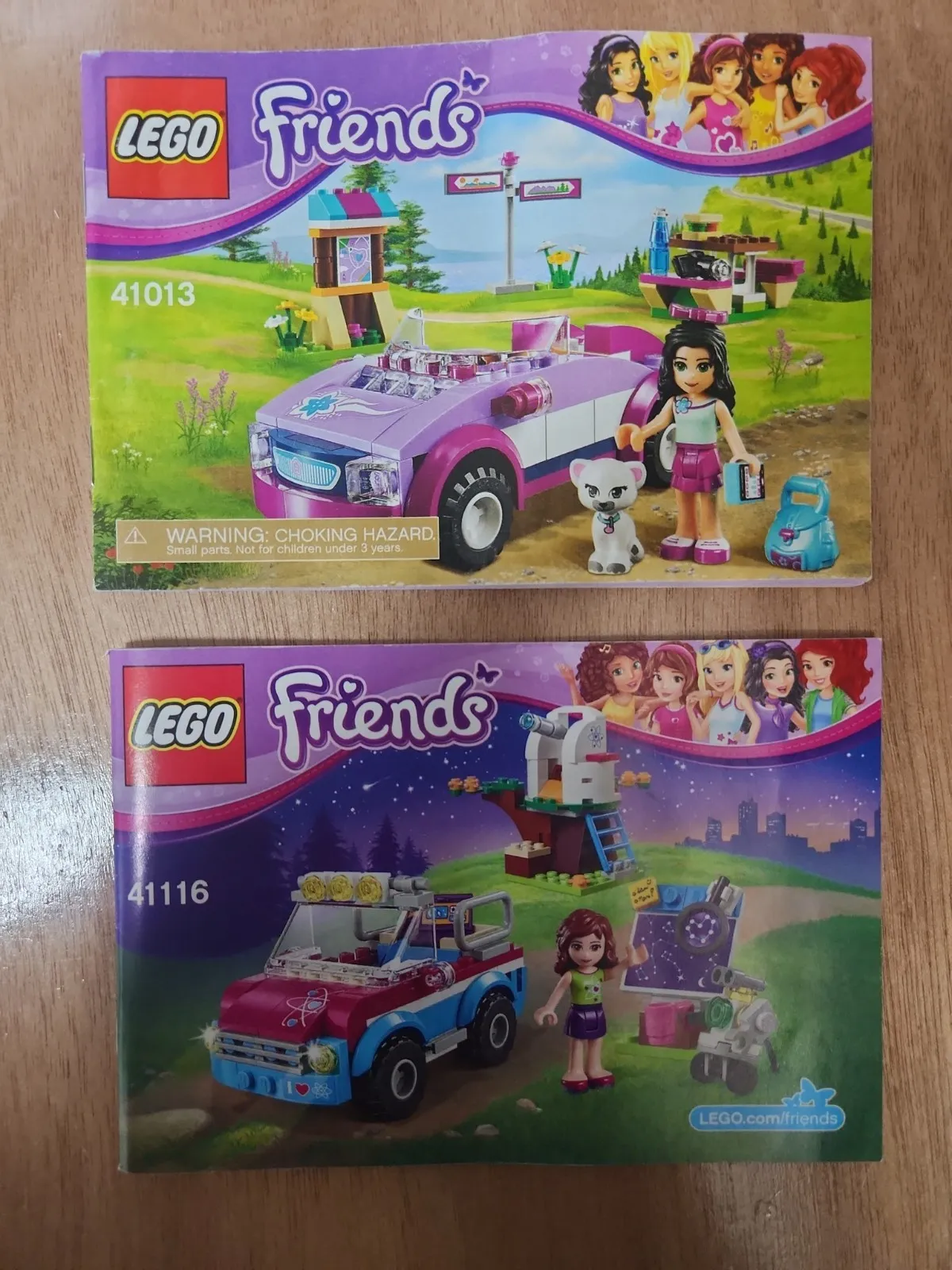 LEGO Friends 41013 & 41116 Manuals Only