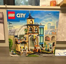 LEGO City Central Train Station 60469 Trains Set, 752 Pieces, Ages 7+