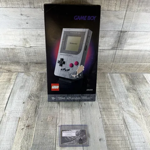 LEGO Nintendo Game Boy Building Set 72046 421 pcs 18+ Retro Handheld Console NEW