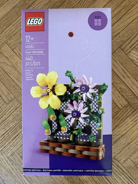 LEGO Flower Trellis Display (40683) Brand New Sealed Retired