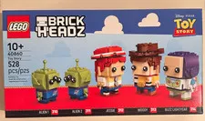 NIB LEGO BrickHeadz 40860 Disney Pixar Toy Story 528 Pieces Toy Set Woody, Buzz
