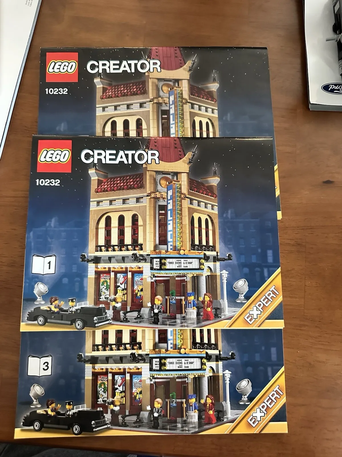 LEGO Palace Cinema 10232 Instruction Book Only