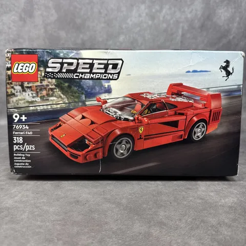 LEGO Speed Champions Ferrari F40 Race Car 76934 BRAND NEW UNOPENED