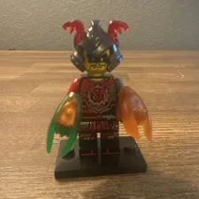 LEGO Ninjago Bricktober Young Krux W/ Red & Green Time Blade