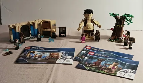 LEGO HP 75966 Room Of Requirement & 75967 Forbidden Forest. Both 100% COMPLETE. 