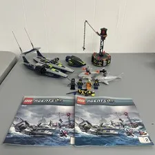 LEGO Agents Mission 4 Speedboat Rescue (8633) - Complete *READ*