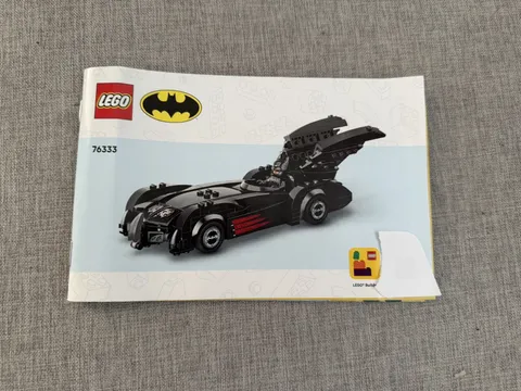 LEGO 76333 Batman & Robin QR Code for Gold Batmobile in Batman Legacy Game