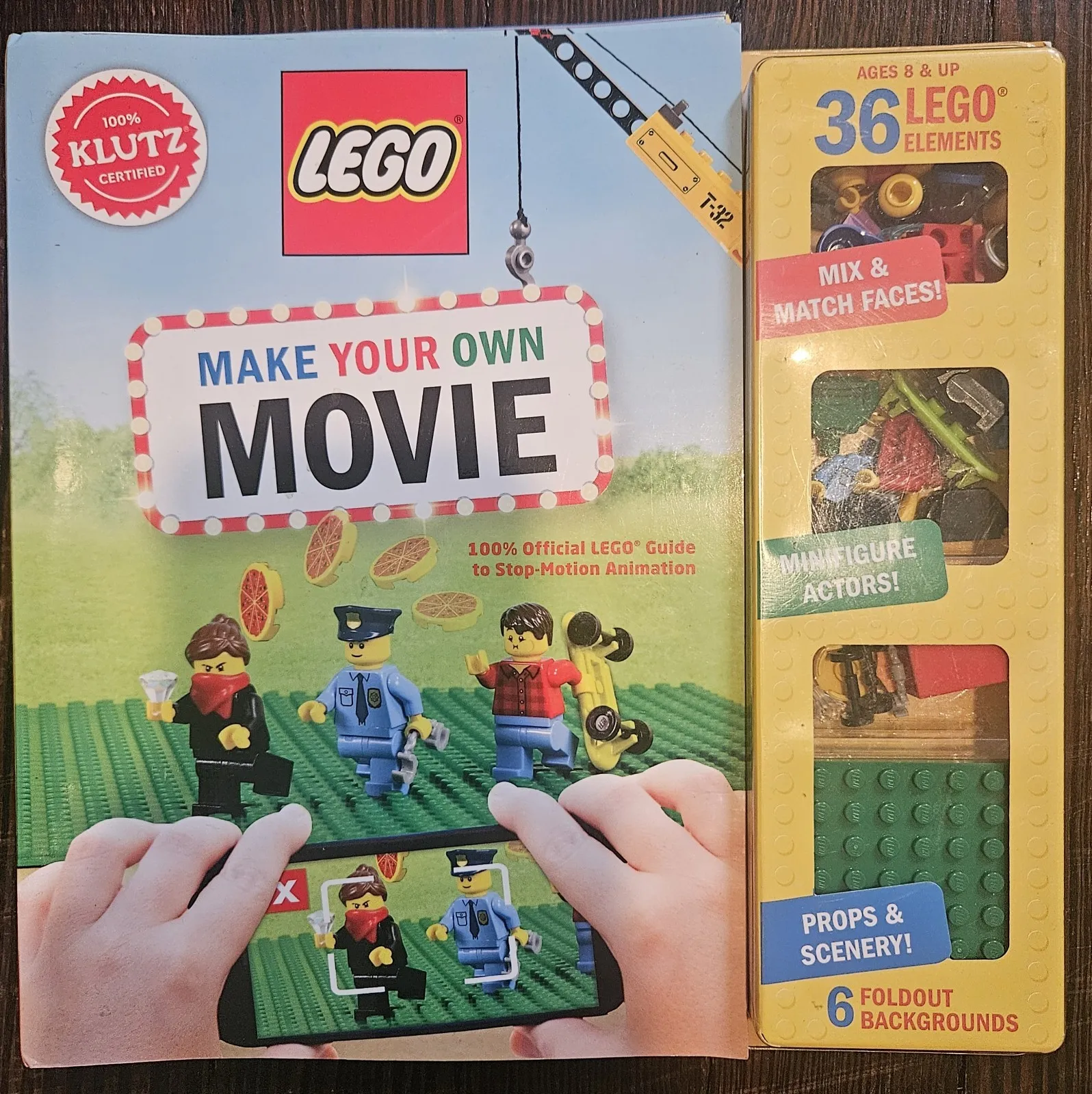 Klutz Lego Make Your Own Movie Guide to Stop-Motion Animation - KLZ813720
