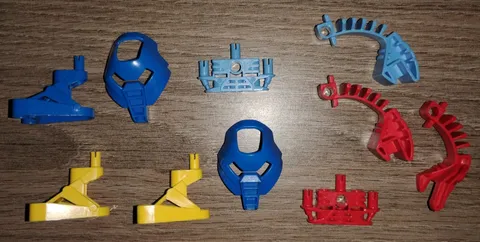 Lego Bionicle McDonald's Parts - Mask - Arms - Torso - Feet - Read