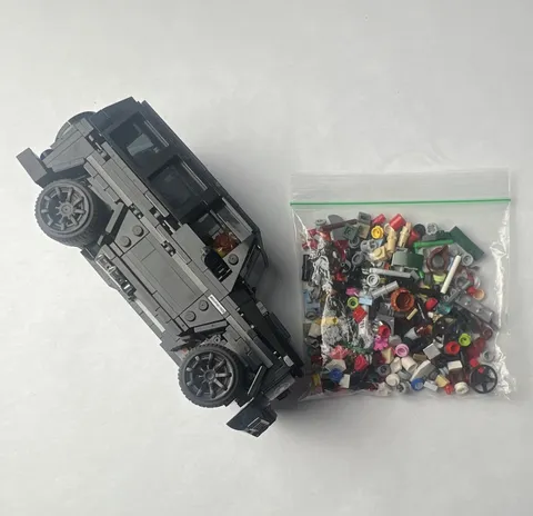 LEGO Speed Champions 76924 Mercedes-AMG G 63 Black SUV + Bulk Parts Lot
