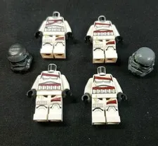 LEGO Star Wars Imperial Night Trooper Minifigure Lot No Heads NM See Pics H