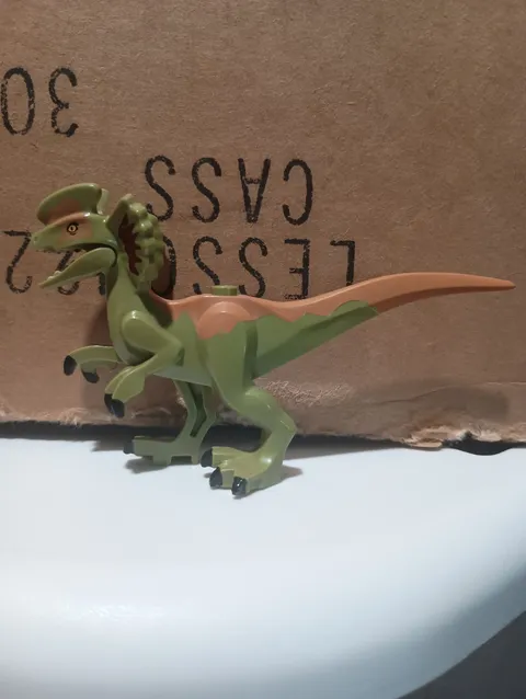 Lego Jurassic World DILOPHOSAURUS mini figure Dinosaur #75934 #76951 dilo03