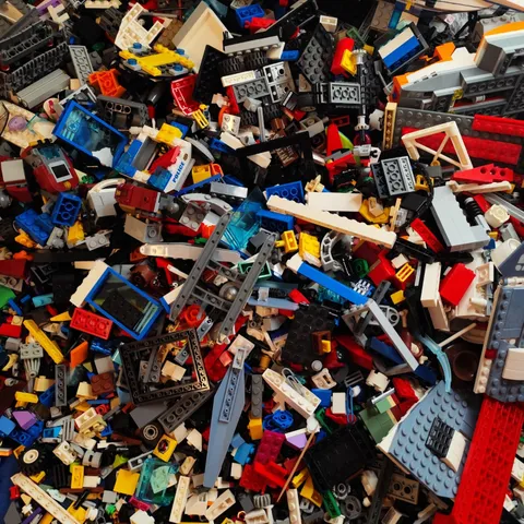 LEGO Mixed Lot 2 Kg Cleaned And Selected Pieces