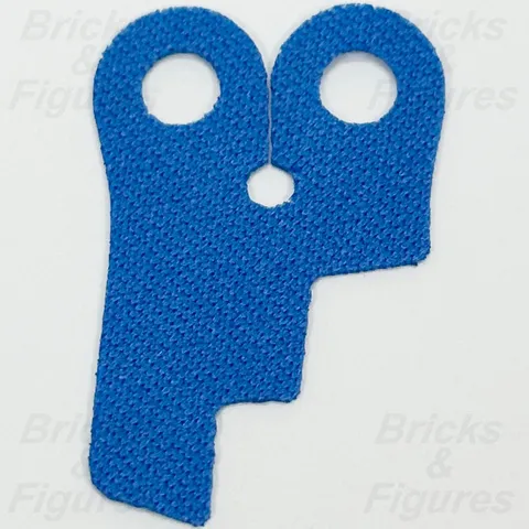 LEGO® Super Heroes Blue Minifigure Cape Cloth Stepped Cutout Fabric Part 34724