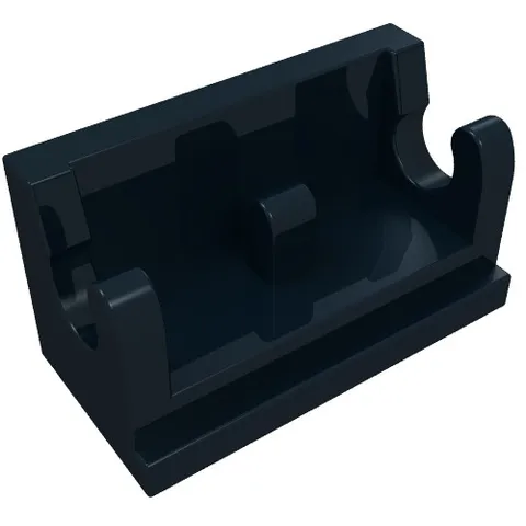 LEGO Part 3937 - Black Hinge Brick 1 x 2 Base