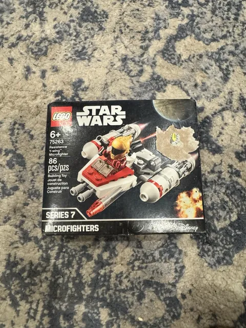 LEGO Star Wars Resistance Y-Wing Microfighter 75263 Brand New Sealed Damaged Box