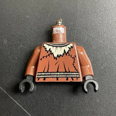 LEGO Batman 2006 BAT016 Scarecrow Official Minifigure Torso NO CRACKS Keychain