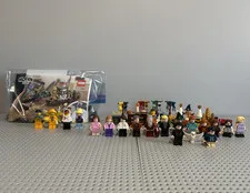 LEGO Harry Potter Minifigures + Lego Hidden Side 70419 set
