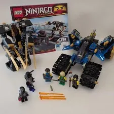 LEGO NINJAGO Thunder Raider 71699 In 2020 Used Retired Comp W/Manual