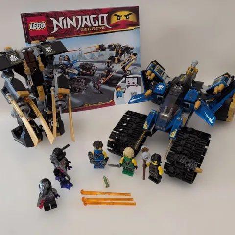 LEGO NINJAGO Thunder Raider 71699 In 2020 Used Retired Comp W/Manual