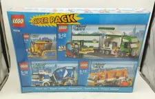 LEGO 66256 Super Pack 7242 7733 7990 7991 MISB NEW GOOD City Town RARE