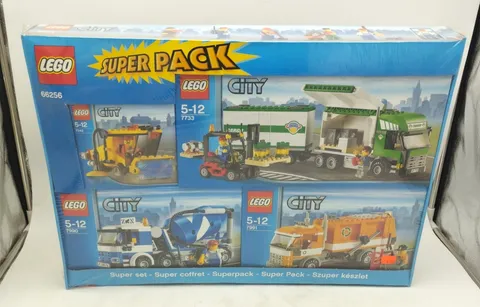 LEGO 66256 Super Pack 7242 7733 7990 7991 MISB NEW GOOD City Town RARE