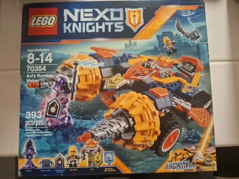 Lego 70354 Axl's Rumble Maker Nexo Knights NEW OTHER 395 pcs 8-14 