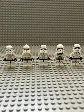 LEGO Star Wars Clone Trooper Minifigure Lot 5 Vintage 2000s + Helmet