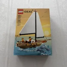 LEGO IDEAS Rare Exclusive Set Sailboat Adventure Set 40487 New In Box Sealed