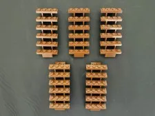 Lot Of 5 Lego Brown Stairs 4277751 Staircase 7X4X6