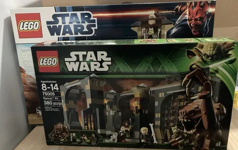Lego Star Wars Jabba’s palace 9516 + Rancor Pit 75005 Bundle *Brand New Sealed*