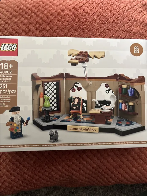 LEGO Leonardo da Vinci 40902 Promotional Limited Edition Set 251pcs 18+